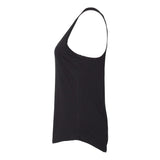 6338 Next Level Women's Gathered Racerback Tank Black