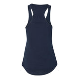 6338 Next Level Women's Gathered Racerback Tank Midnight Navy