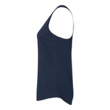 6338 Next Level Women's Gathered Racerback Tank Midnight Navy