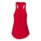 6338 Next Level Women's Gathered Racerback Tank Red