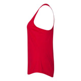 6338 Next Level Women's Gathered Racerback Tank Red