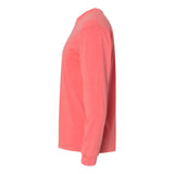 7401 Next Level Inspired Dye Long Sleeve Crew Guava