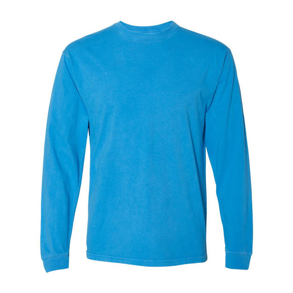 7401 Next Level Inspired Dye Long Sleeve Crew Ocean