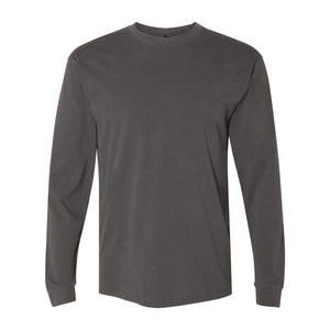 7401 Next Level Inspired Dye Long Sleeve Crew Shadow