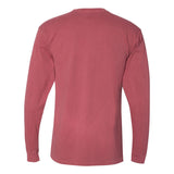 7401 Next Level Inspired Dye Long Sleeve Crew Smoked Paprika