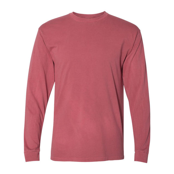 7401 Next Level Inspired Dye Long Sleeve Crew Smoked Paprika