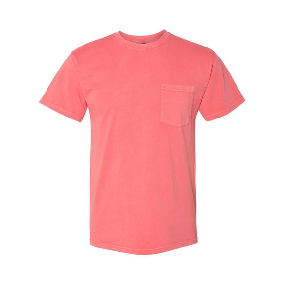 7415 Next Level Inspired Dye Short Sleeve Pocket Crew Guava