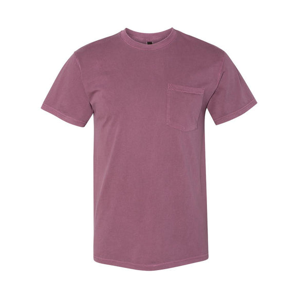 7415 Next Level Inspired Dye Short Sleeve Pocket Crew Shiraz