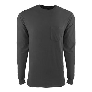 7451 Next Level Inspired Dye Long Sleeve Pocket Crew Shadow