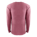 7451 Next Level Inspired Dye Long Sleeve Pocket Crew Smoked Paprika