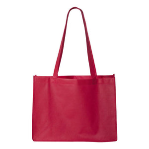 A134 Liberty Bags Non-Woven Deluxe Junior Tote Red