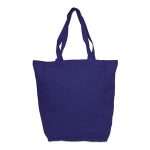 9861 Liberty Bags Allison Cotton Canvas Tote Navy