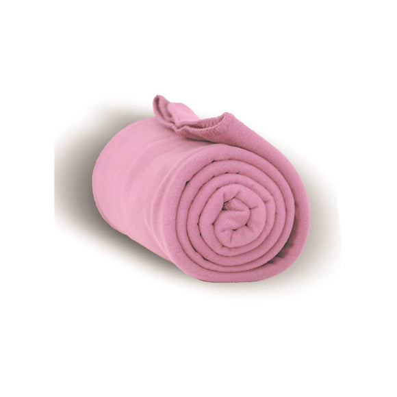 8700 Alpine Fleece Fleece Throw Blanket Pink