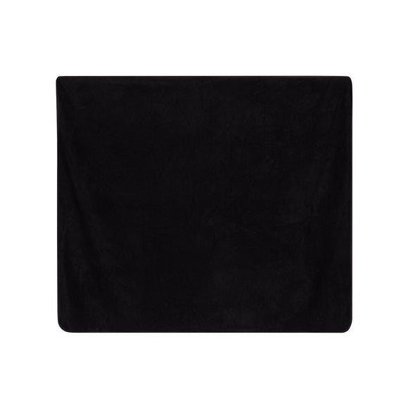 8701 Alpine Fleece Polyester/Nylon Picnic Blanket Black