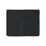 8707 Alpine Fleece Micro Coral Fleece Blanket Black