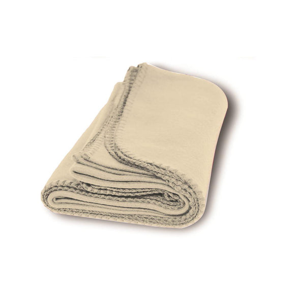 8711 Alpine Fleece Value Blanket Cream