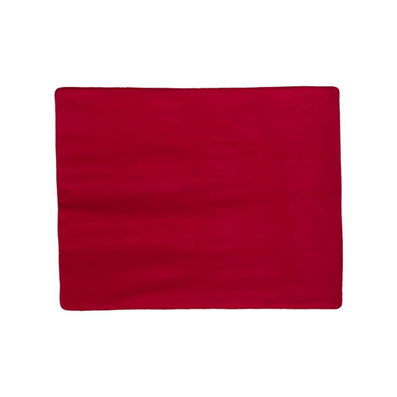 8711 Alpine Fleece Value Blanket Red