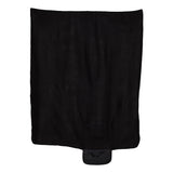 8718 Alpine Fleece Roll Up Blanket Black