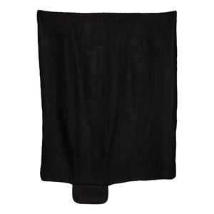 8718 Alpine Fleece Roll Up Blanket Black