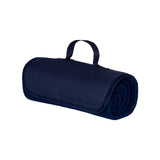 8718 Alpine Fleece Roll Up Blanket Navy