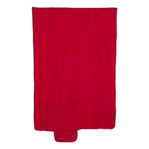 8718 Alpine Fleece Roll Up Blanket Red