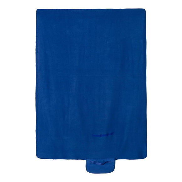 8718 Alpine Fleece Roll Up Blanket Royal