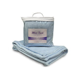 8722 Alpine Fleece Mink Touch Luxury Baby Blanket Baby Blue