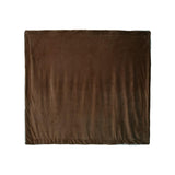 8726 Alpine Fleece Oversized Mink Sherpa Blanket Chocolate