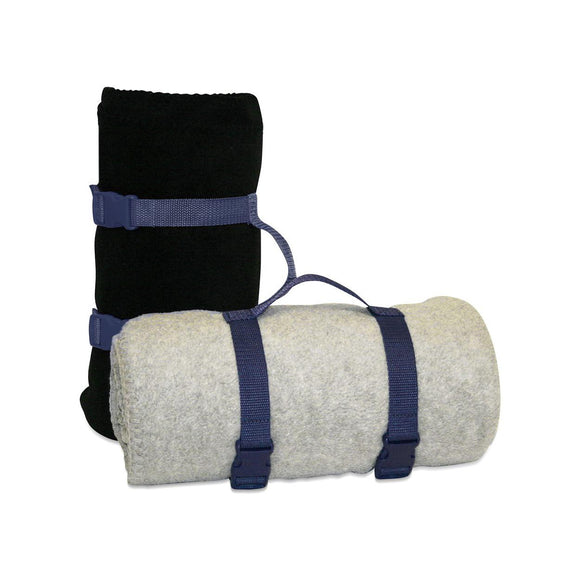 8820 Alpine Fleece Blanket Strap Navy