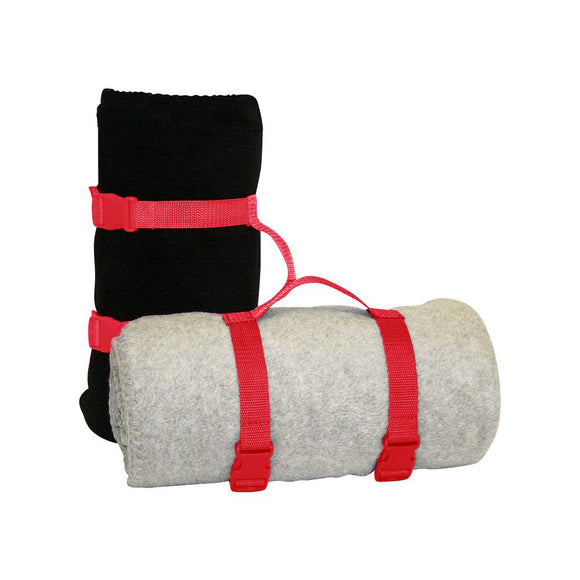 8820 Alpine Fleece Blanket Strap Red