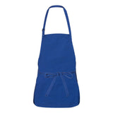 5507 Liberty Bags Adjustable Neck Strap Apron Royal