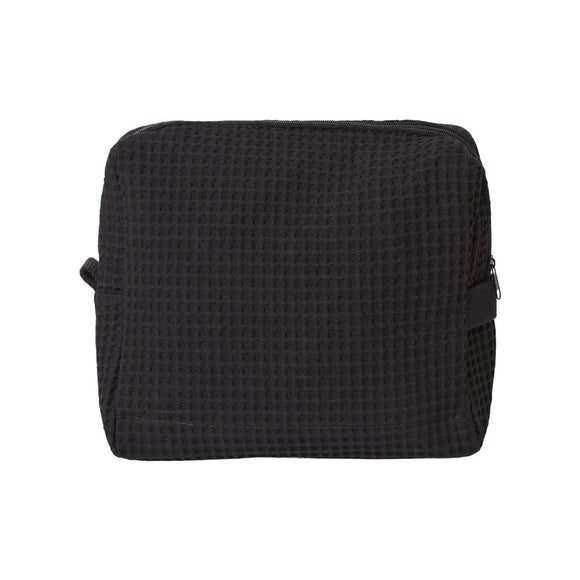 5770 Liberty Bags Tammy Waffle Weave Spa Bag Black