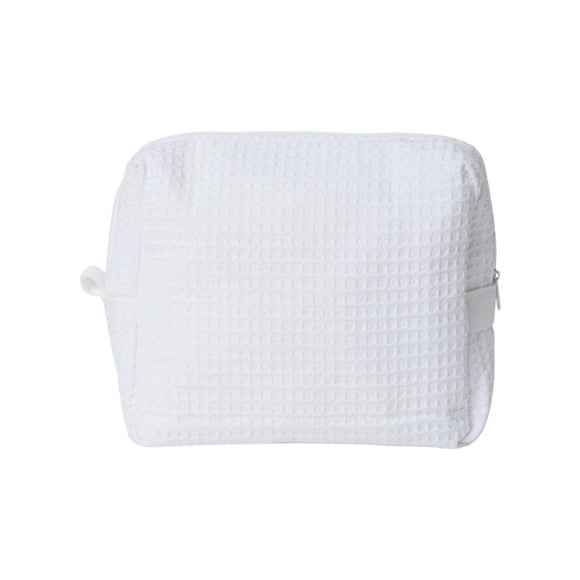 5770 Liberty Bags Tammy Waffle Weave Spa Bag White