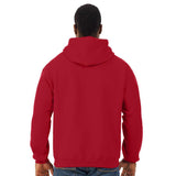 82130R Fruit of the Loom Supercotton Hooded Sweatshirt True Red