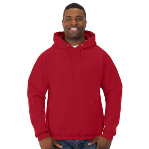 82130R Fruit of the Loom Supercotton Hooded Sweatshirt True Red