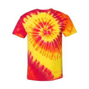 200MS Dyenomite Multi-Color Spiral Tie-Dyed T-Shirt Inferno