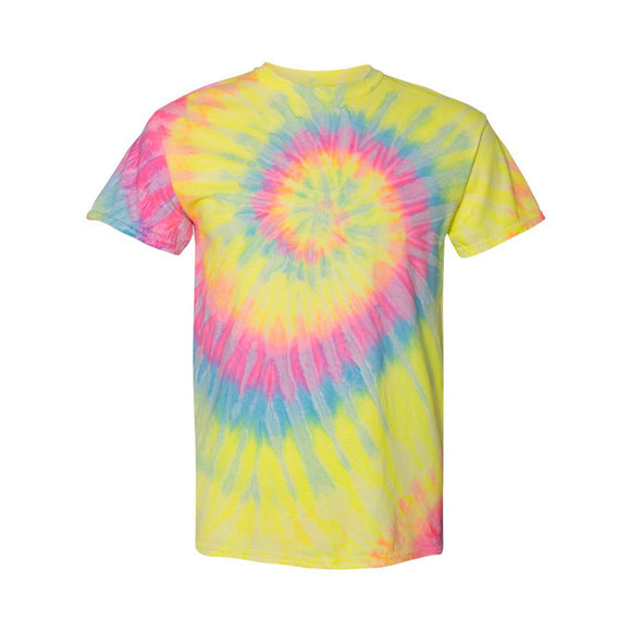 200MS Dyenomite Multi-Color Spiral Tie-Dyed T-Shirt Dayglo