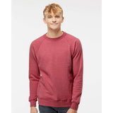 PRM30SBC Independent Trading Co. Special Blend Raglan Sweatshirt Crimson