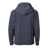 PRM15YSBZ Independent Trading Co. Youth Lightweight Special Blend Raglan Zip Hood Midnight