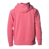 PRM10TSBZ Independent Trading Co. Toddler Lightweight Special Blend Raglan Zip Hood Pomegranate