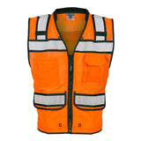 S5004-5005 Kishigo High Performance Surveyors Vest Orange