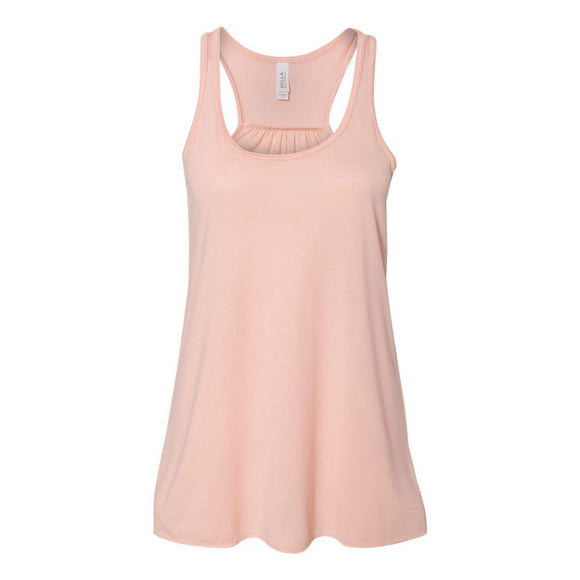 8800 BELLA + CANVAS Women's Flowy Racerback Tank Peach