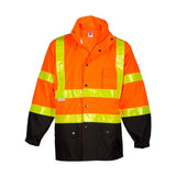 RWJ100-101 Kishigo Storm Stopper Pro Rainwear Jacket Orange