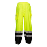 RWP106-107 Kishigo Premium Black Series® Rainwear Pants Lime