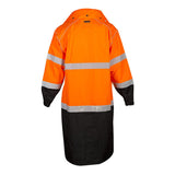 RWJ108-109 Kishigo Premium Brilliant Series® Long Rain Coat Orange