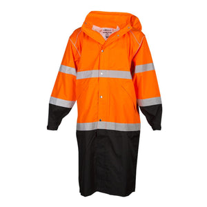 RWJ108-109 Kishigo Premium Brilliant Series® Long Rain Coat Orange