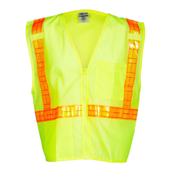 1076-1077 Kishigo Oralite® All Mesh Vest Lime