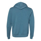 3739 BELLA + CANVAS Sponge Fleece Full-Zip Hoodie Heather Deep Teal