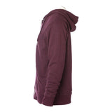 EXP90SHZ Independent Trading Co. Sherpa-Lined Hooded Sweatshirt Burgundy Heather