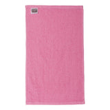 T18 Q-Tees Budget Rally Towel Azalea